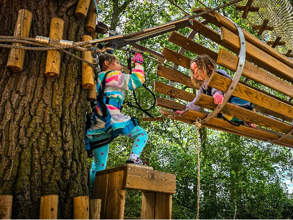 Family fun at Go Ape Adventure Park Family fun at Go Ape Adventure Park