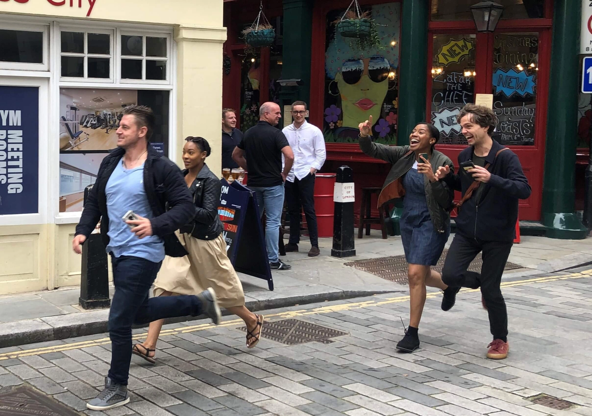 Team racing against the clock in London and York